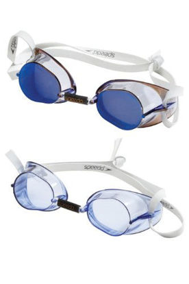Picture of Speedo Unisex-Adult Swim Goggles Swedish 2-Pack , Blue
