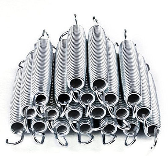 7 Trampoline Spring Replacement Heavy-Duty Galvanized 20Pcs 