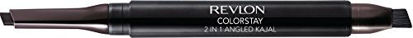 Picture of ColorStay 2-in-1 Angled Kajal Eyeliner, Waterproof Eye Makeup with Smudge Brush for Smokey Eyes, Fig (102), 0.01 oz