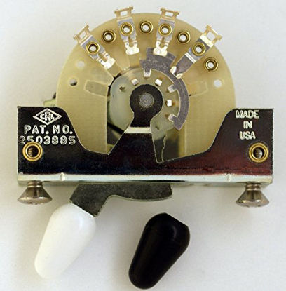Picture of CRL 5-way blade switch w/stainless screws and tip in OEM box (Black&White)