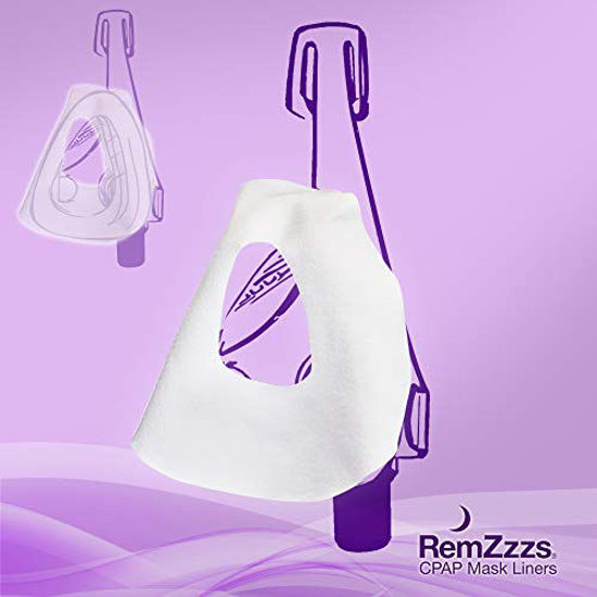 GetUSCart RemZzzs Full Face Cpap Mask Liners (K3FL) Reduce Noisy Air Leaks and Painful