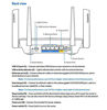 Picture of Linksys AC2200 Smart Wi-Fi Router for Home Networking, MU-MIMO Tri-Band Wireless Gigabit WiFi Router, Fast Speeds up to 2.2 Gbps, coverage up to 1,500 sq ft, Parental Controls, up to 15 devices (EA8300)
