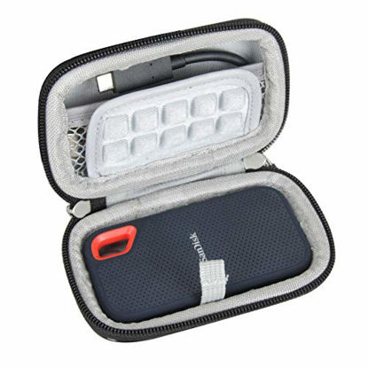 Picture of Hermitshell Hard Travel Case for SanDisk 500GB / 250GB / 1TB / 2TB Extreme Portable SSD (SDSSDE60)
