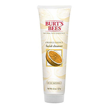 Picture of Burt's Bees Orange Essence Facial Cleanser, Sulfate-Free Face Wash, 4.3 Ounces