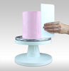 Picture of PME PS41 Cake Decorating 8" Tall Plain Edge Plastic Side Scraper 8 x 3.7 Inches, White, Standard