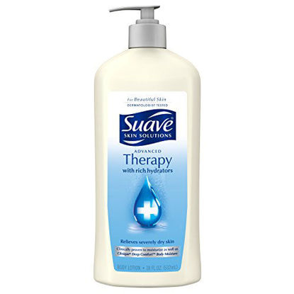 Picture of Suave Skin Solutions Body Lotion, Advanced Therapy, 18 oz