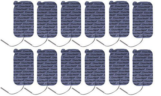 Picture of Dura-Stick Plus Electrodes Blue Foam Sticky Pads, 12 Count