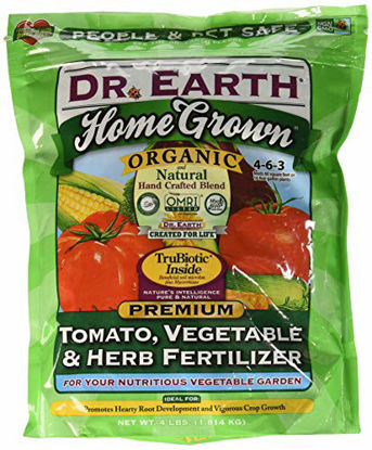 Picture of Dr. Earth Organic 5 Tomato, Vegetable & Herb Fertilizer Poly Bag