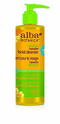 Picture of Alba Botanica Hawaiian Facial Cleanser, Pore Purifying Pineapple Enzyme, 8 Oz