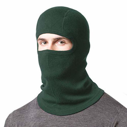 Picture of Minus33 Merino Wool 720 Midweight Balaclava Forest Green One Size