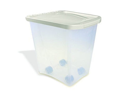 Picture of Van Ness 25-Pound Food Container with Fresh-Tite Seal with Wheels