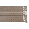 Picture of DII Braided Cotton Table Runner Perfect for Spring, Fall Holidays, Parties and Everyday Use, 15x72, Stone Taupe