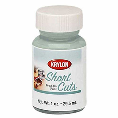 Picture of Krylon KSCB004 Short Cuts Brush-On Paint, 1-Ounce, Chrome