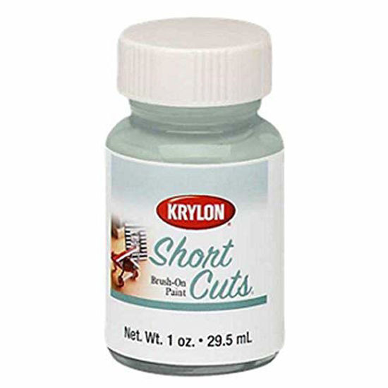 Picture of Krylon KSCB004 Short Cuts Brush-On Paint, 1-Ounce, Chrome