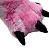 Picture of Millffy Funny Slippers Grizzly Bear Stuffed Animal Furry Claw Paw Slippers Toddlers, Kids & Adults Costume Footwear (Medium - (Big Kids), Pink Tiger)