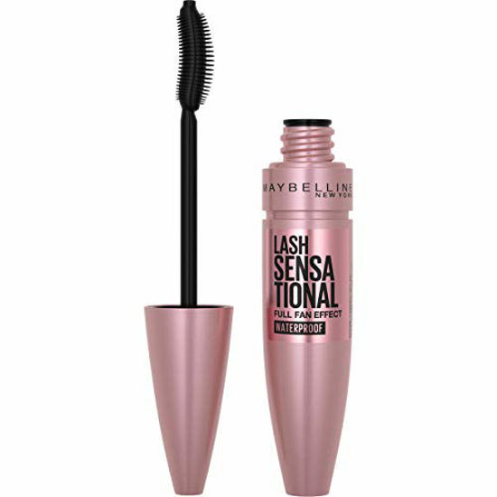 Picture of Maybelline Lash Sensational Waterproof Mascara, Very Black, 0.32 Fl. Oz. (Packaging May Vary)