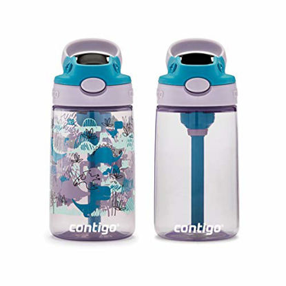 Picture of Contigo AUTOSPOUT Water Bottle, 14 oz, Dinos