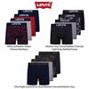 Picture of Levi's Mens Stretch Boxer Brief Underwear Breathable Stretch Underwear 4 Pack Black, Small