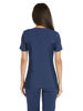 Picture of CHEROKEE Women's Iflex V-Neck Knit Panel Top, Navy, Large