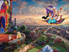 Picture of Ceaco Thomas Kinkade The Disney Dreams Collection 4 in 1 Multipack Aladdin, Winnie the Pooh, Beauty & the Beast, The Little Mermaid Jigsaw Puzzles, (4) 500 Pieces