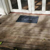 Picture of Welcome Mat Outdoor with Durable Non Slip Rubber Backing Ultra Absorb Mud Easy Clean Entry Door Mats for Indoor High Traffic Areas Front Door Entrance Doormat Grey