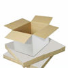 Picture of Calenzana 11x6x6 Shipping Boxes Set of 25, Corrugated Cardboard Box for Packing Mailing Gifts, White