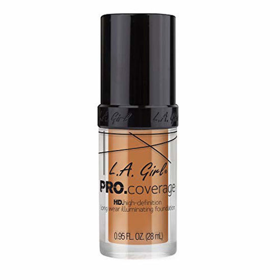 Picture of L.A. Girl Pro Coverage Liquid Foundation, Tan, 0.95 Fl Oz