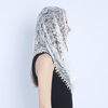 Picture of White Infinity Scarf Mantilla - Catholic Veil Church Veil Head Covering Latin Mass