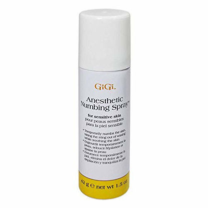 Picture of GiGi Anesthetic Numbing Spray for Sensitive Skin - Lidocaine-Based Gel, 1.5 oz