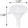 Picture of 4 oz Amber Glass Boston Round Fine Mist Spray Bottle (4 Pack) + Funnel