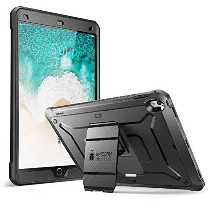 Picture of SUPCASE Unicorn Beetle PRO Case for iPad Air 3 (2019) and iPad Pro 10.5'' (2017), Heavy Duty with Built-in Screen Protector Full-body Rugged Protective Case (Black)