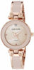 Picture of Anne Klein Women's AK/1980BMRG Diamond-Accented Dial Blush Pink and Rose Gold-Tone Bangle Watch