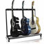 Picture of Best Choice Products Multi-Guitar Stand, 7 Instrument Folding Storage Display Rack - Black