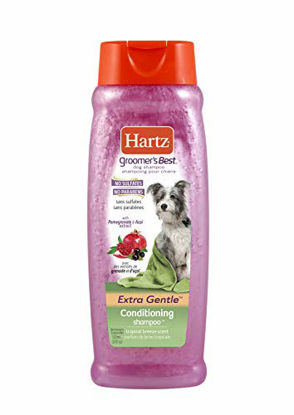 Picture of Hartz Groomers Best 3 in 1 Conditioning Shampoo for Dogs 18 oz