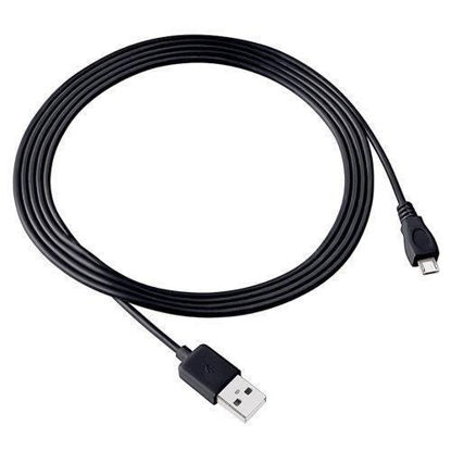 Picture of NiceTQ Replacement 6ft USB Power Charging Cable for Logitech G633 Artemis Spectrum RGB 7.1 Surround Sound Gaming Headset