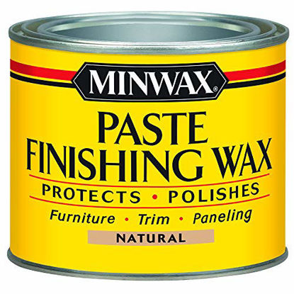 Picture of Minwax 785004444 Paste Finishing Wax, 1-Pound, Natural