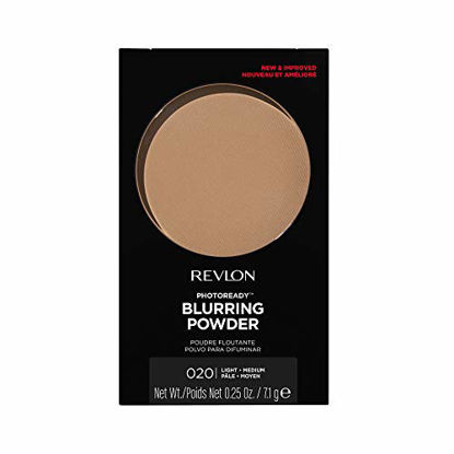Picture of Revlon PhotoReady Pressed Face Powder with Brush, Longwearing Oil Free, Fragrance Free, Noncomedogenic Makeup,0.30 oz