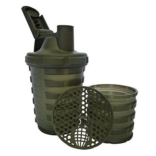 Shaker bottle with protein compartment on sale