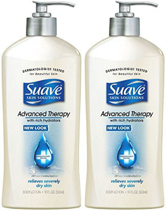 Picture of Suave Advanced Therapy Hydrators Skin Lotion Pump, 2 Count