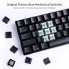 Picture of RK ROYAL KLUDGE RK61 Wireless 60% Mechanical Gaming Keyboard, Ultra-Compact Bluetooth Keyboard with Tactile Blue Switches, Compatible for Multi-Device Connection, Black