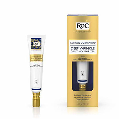 Picture of RoC Retinol Correxion Deep Wrinkle Daily Anti-Aging Moisturizer with Sunscreen Broad Spectrum SPF 30, 1 fl. oz