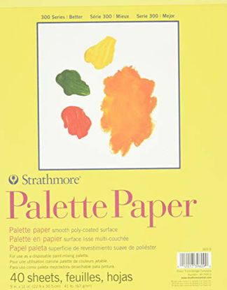 Picture of Strathmore 365-9 300 Series Palette Pad, 9"x12" Tape Bound, 40 Sheets