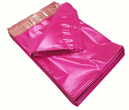 Picture of iMBAPrice 100 - New 10x13 (HOT Pink) Color Poly Mailers Envelopes Bags (Total 100 Bags)