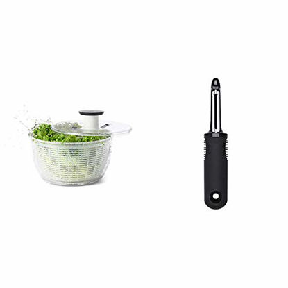 Picture of OXO Good Grips Salad Spinner, Large & Good Grips Swivel Peeler