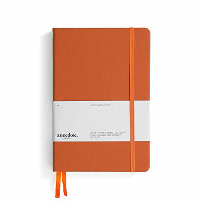 Picture of The Anecdote Daily Planner 2021. Your Daily, Weekly & Monthly Planner. Achieve Your Goals & Increase Your Productivity. Establish Yearly, Monthly, Weekly & Daily Workflow, A5 size, Hardcover Daily Planner. Start Anytime. - NUTMEG