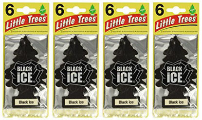 Picture of Little-Trees Black Ice Little Tree Air Freshener- 24 Pack