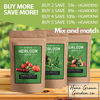 Picture of 10 Culinary Herb Seed Vault - Heirloom and Non GMO - 3000+ Seeds for Planting for Outdoor or Indoor Herb Garden, Basil, Cilantro, Parsley, Chives, Thyme, Oregano, Dill, Marjoram, Mint, Tarragon