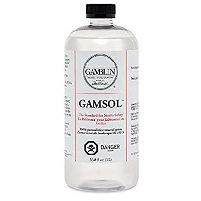 Picture of Artists' Grade Gamsol Oil Color Size: 1 Liter, 33.8 Fl. Oz.