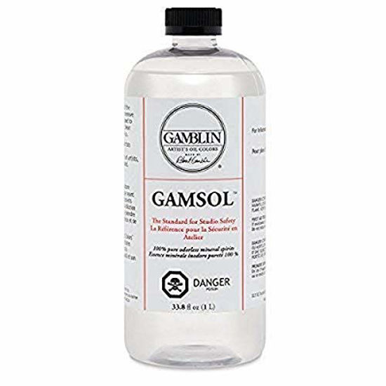 Artists' Grade Gamsol Oil Color Size: 1 Liter, 33.8 Fl. Oz.