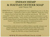 Picture of NUBIAN HERITAGE BAR SOAP,INDIAN HEMP, 5 OZ(Single pack)